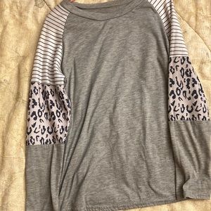Gray long sleeve